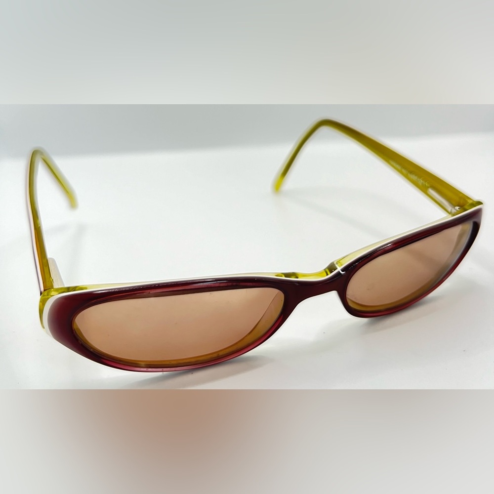 Veronica Taylor Hepburn Purple Oval Cat-Eye Sunglasses Frames Only